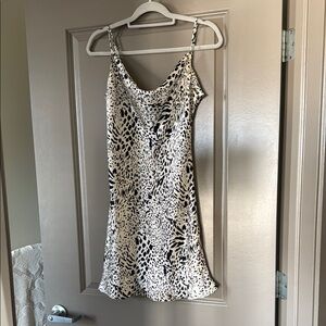 Guess Leopard Print Slip mini Dress
